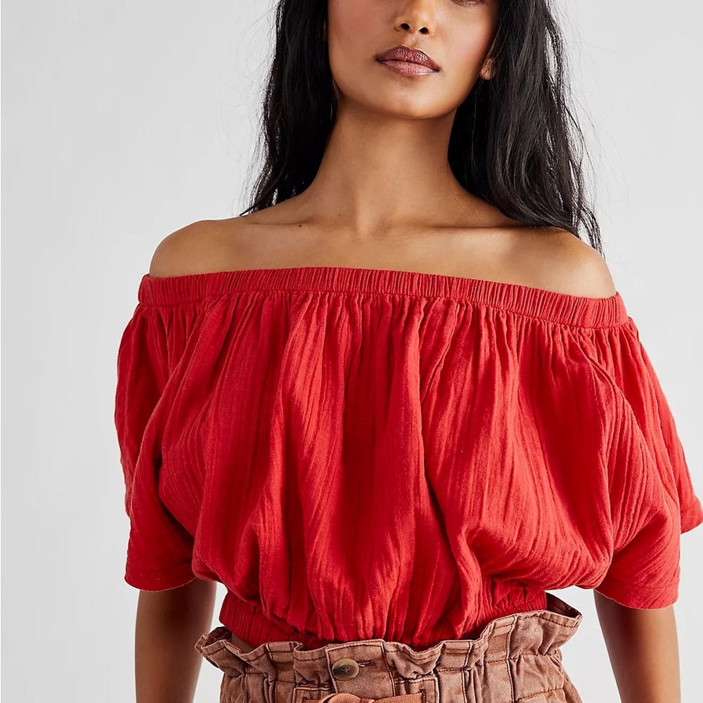 Free People Sneak Peek Top in BLACK